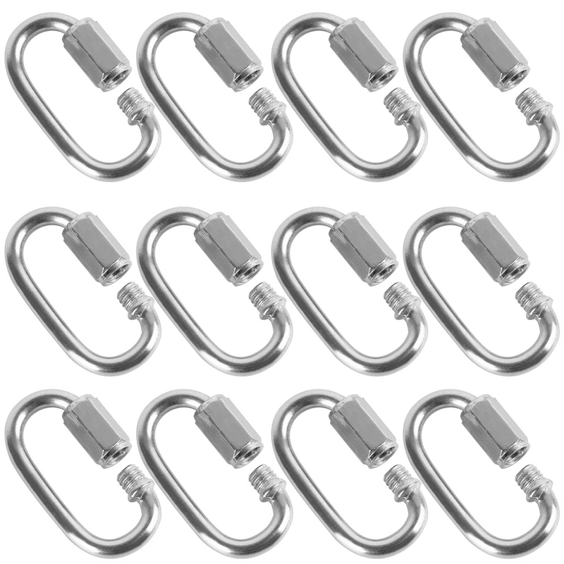 12 Pcs Quick Link 4MM Stainles - Steel Chain ulasan dan harga