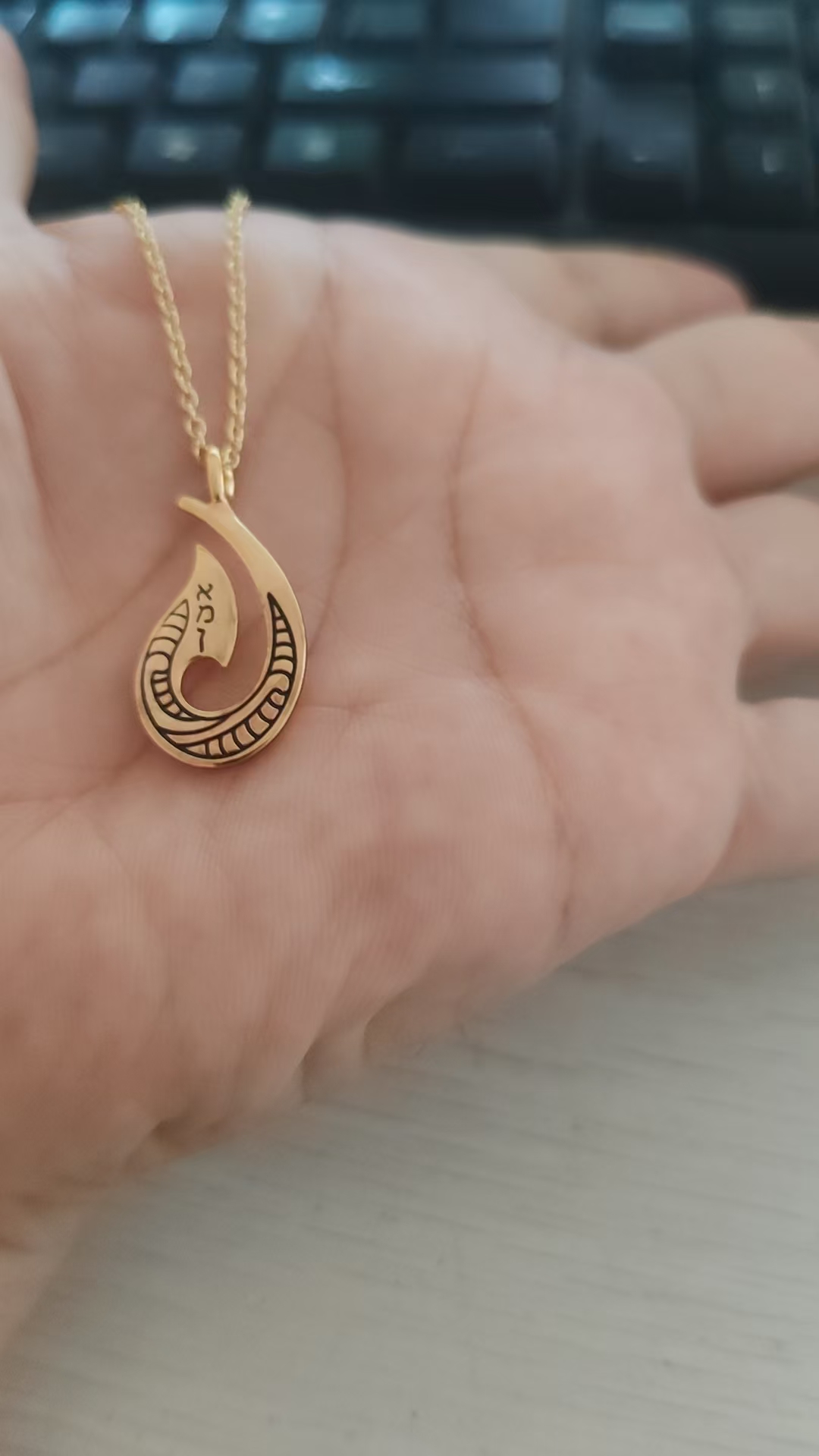Hebrew Chammah Sun Pendant Nec - Xcm Chain ulasan dan harga