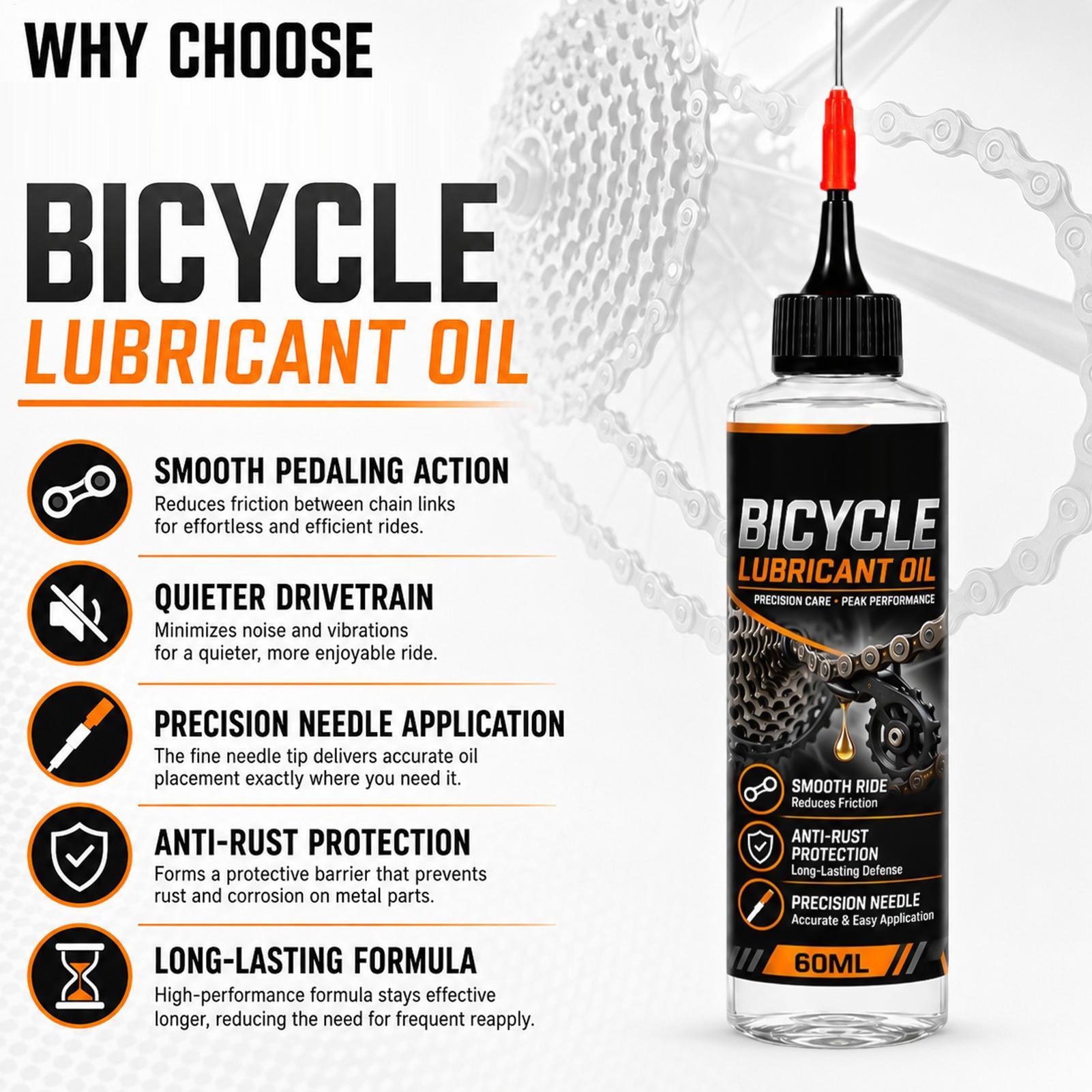 60ml  Chain Saw Oil Lubricant  - Bicycle Chain ulasan dan harga