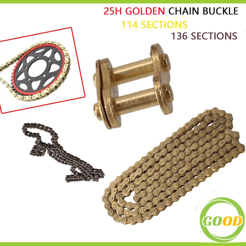 25H 114 Chain Gold 25H 136 Bla - Bike Chain ulasan dan harga