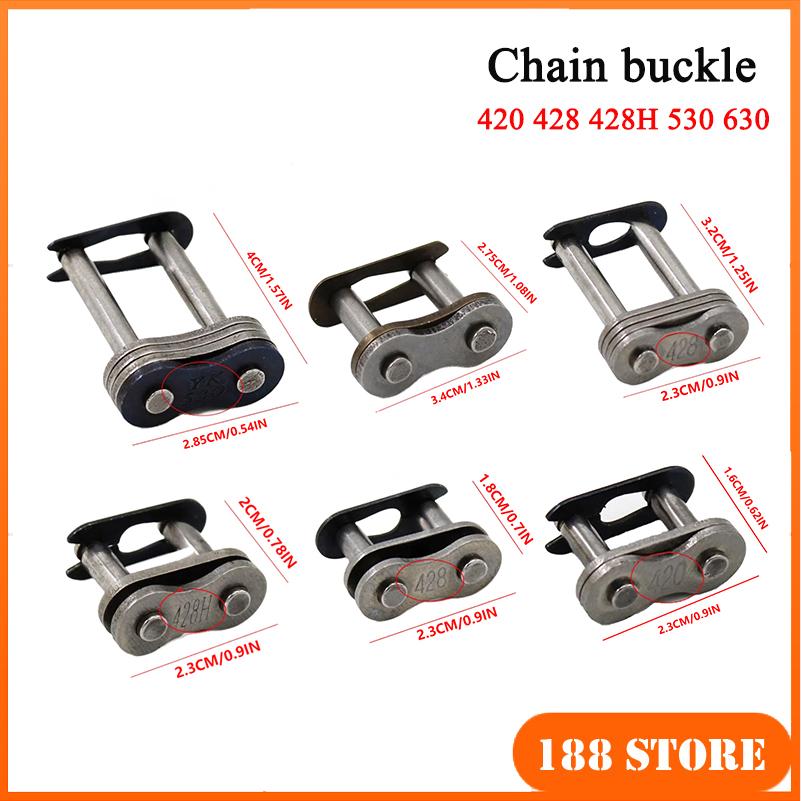 10 PCS Motorcycle Chain Card 4 - 530 Chain ulasan dan harga