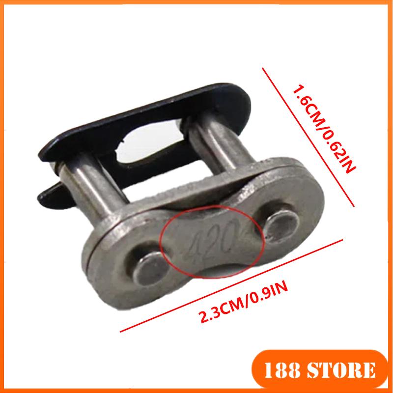 10 PCS Motorcycle Chain Card 4 - 530 Chain ulasan dan harga
