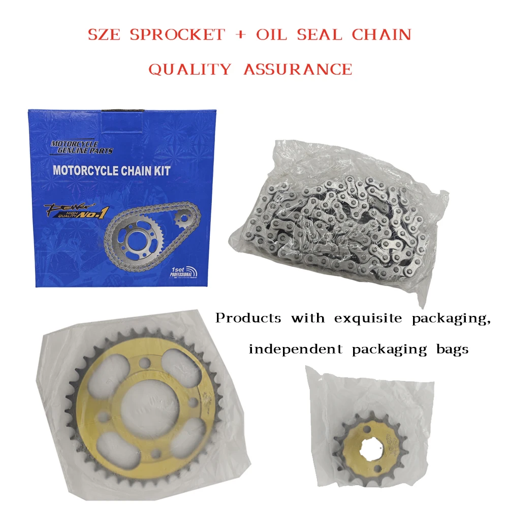 CG125 38T+15T 428H-102L Silent - 428 Chain ulasan dan harga