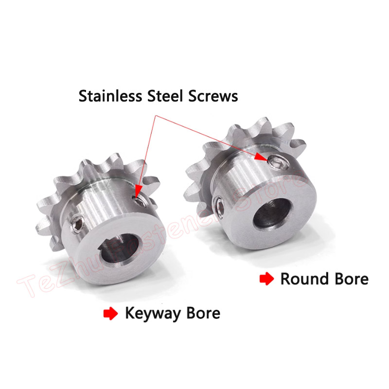 1pc 22-30Teeth 04C 304 Stainle - Chain Sprocket Set ulasan dan harga