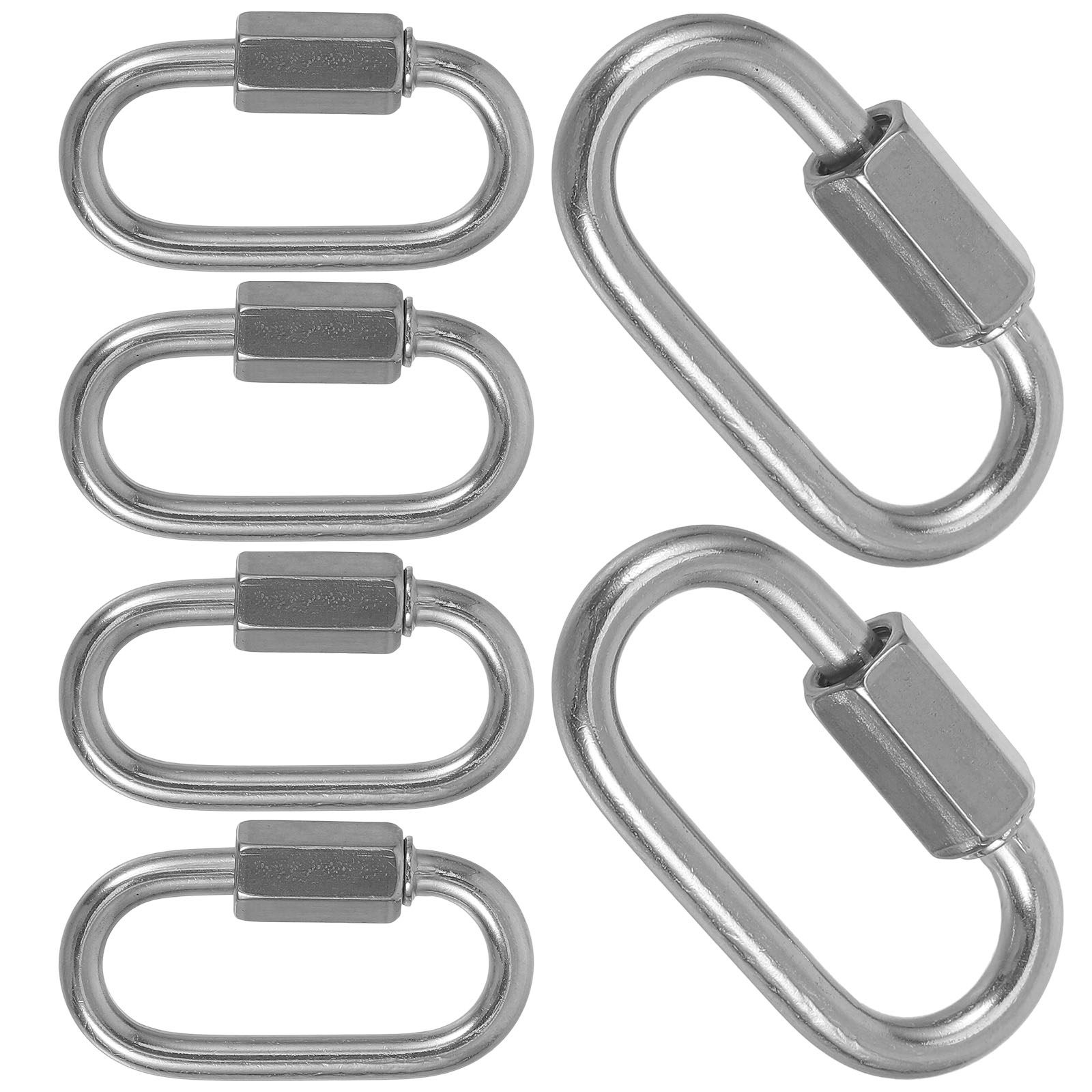 6Pcs Stainless Steel Quick Lin - Steel Chain ulasan dan harga