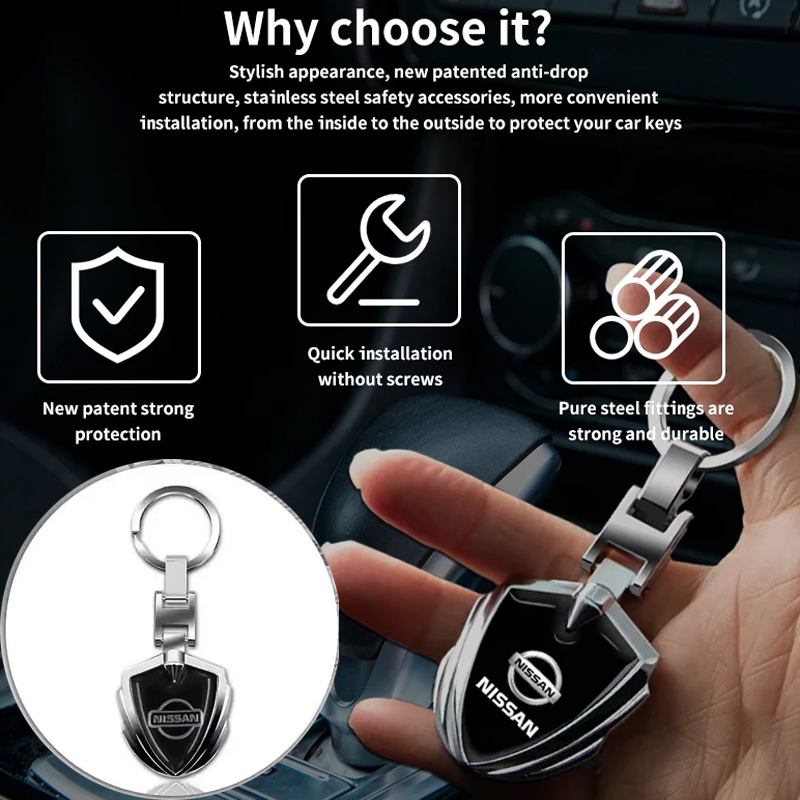 For Nissan Car Key Ring Holder - Xcm Chain ulasan dan harga